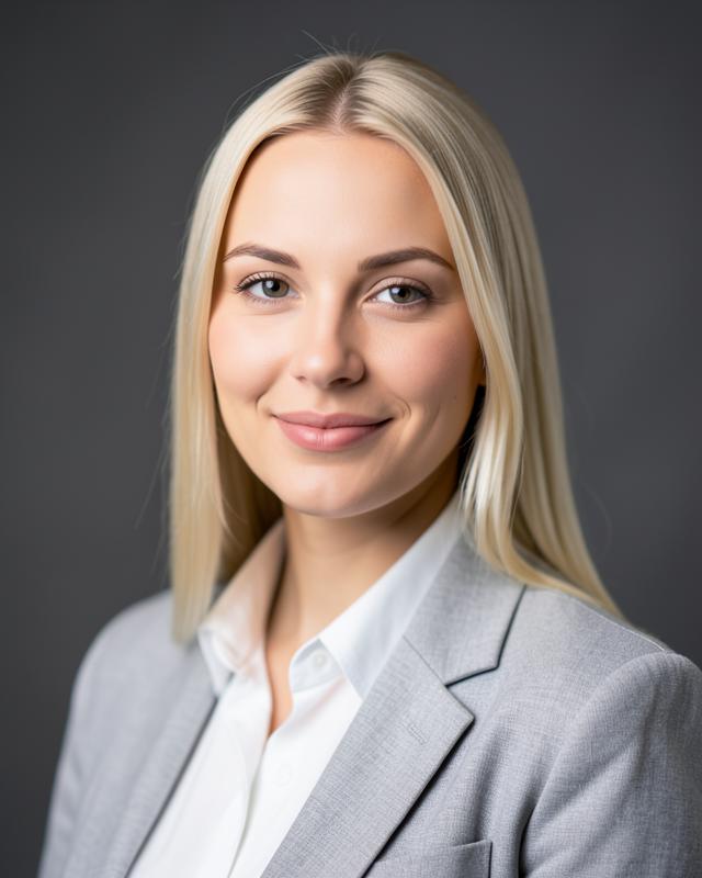 Profilbild der fiktiven digitalen Terminmanagerin Mia